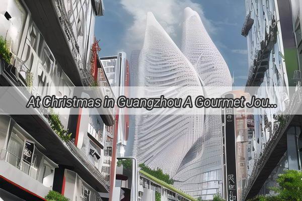 At Christmas in Guangzhou A Gourmet Journey Through Festive Themed Restaurants